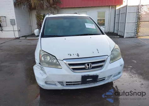 2007 Honda Odyssey Ex-L из США, поврежденный, VIN 5FNRL38787B405102